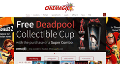 Desktop Screenshot of cinemagicmovies.com